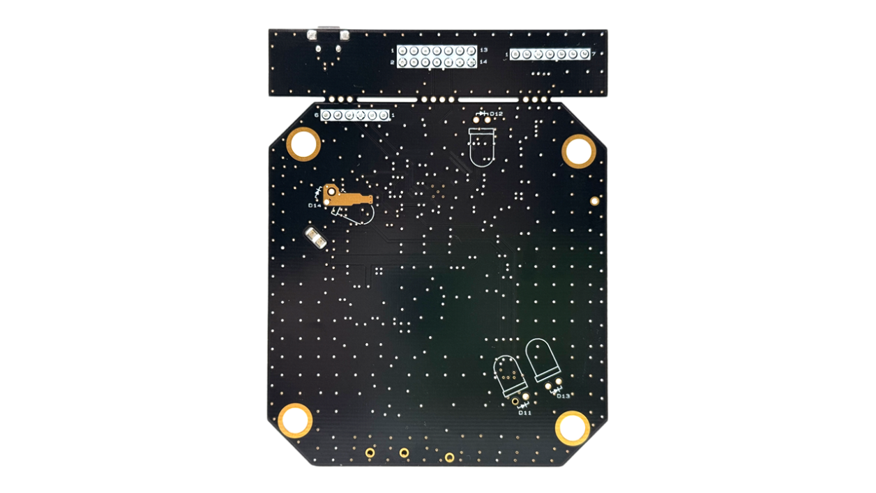 RTK7RL22SMD00000BJ 参考设计电路板 - 底视图