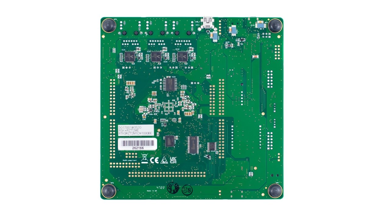 Renesas Starter Kit+ for RZ/T2ME - Bottom