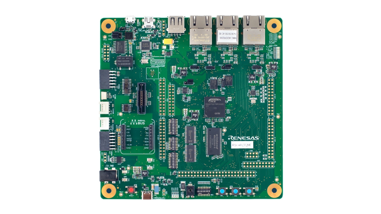 Renesas Starter Kit+ for RZ/T2ME - Top