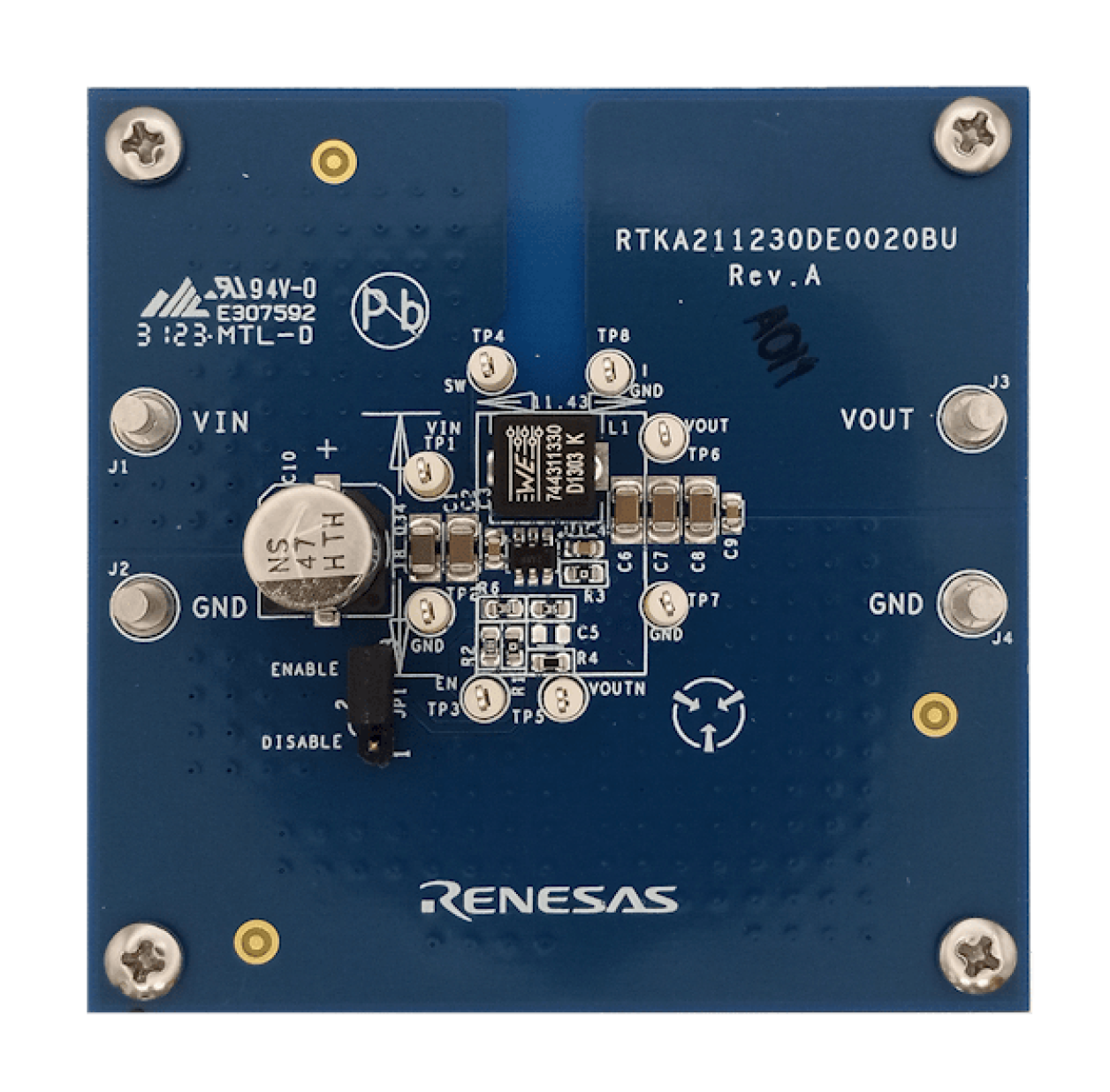 RTKA211230DE0020BU Evaluation Board