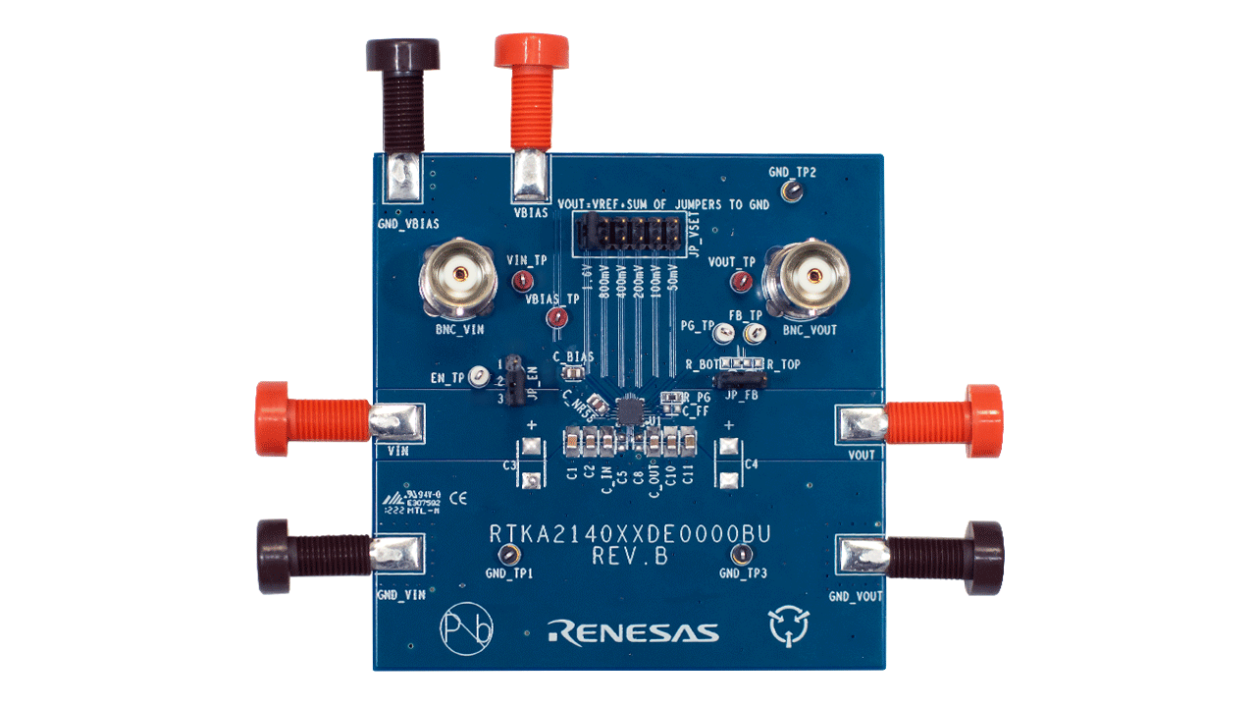 RTKA214035DE0000BU Evaluation Board - Top