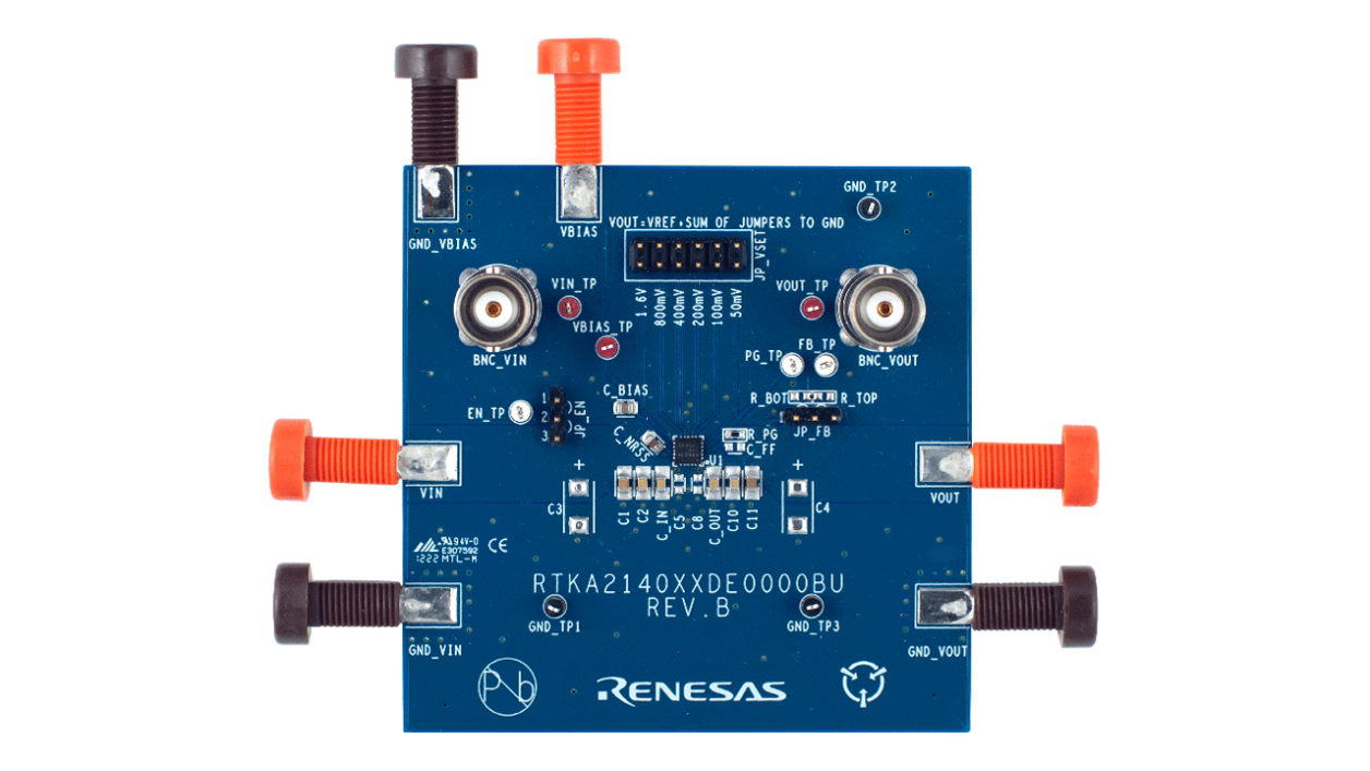 RTKA214048DE0000BU Evaluation Board - Top