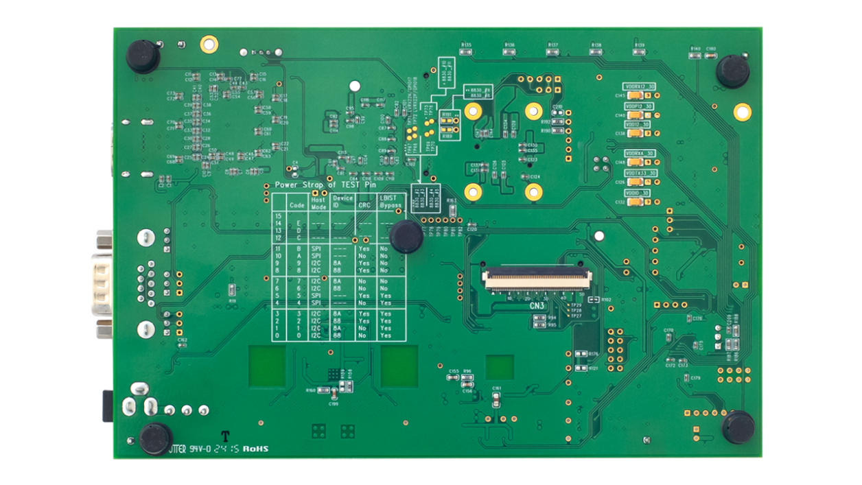 RTKA278830Dx0000BU 评估板 - 底视图