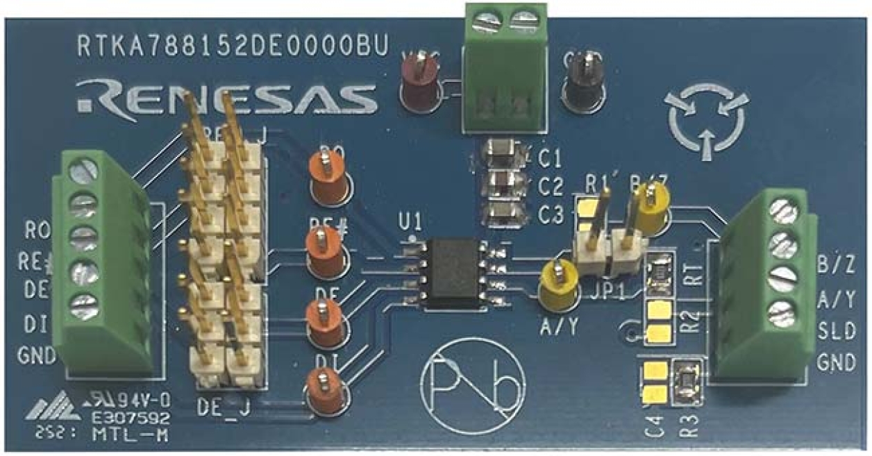 RTKA788152DE0000BU Half-Duplex RS-485 Transceivers Evaluation Board