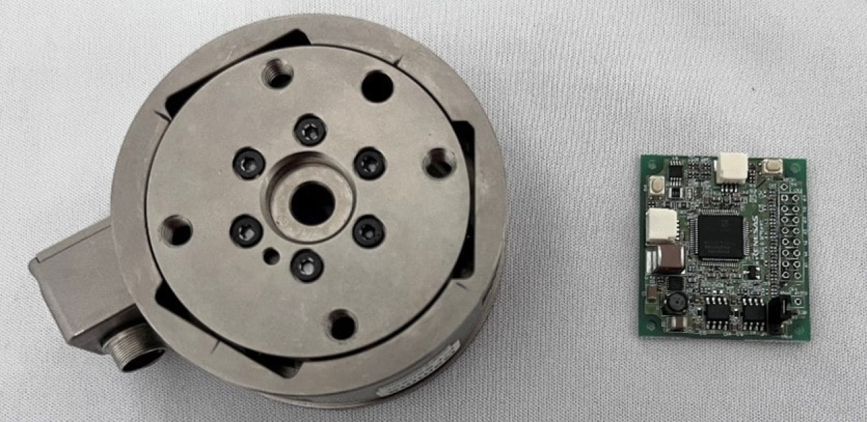 RX23E-B 6-Axis Force Sensor Small Board Demonstration Kit - Board and Sensor