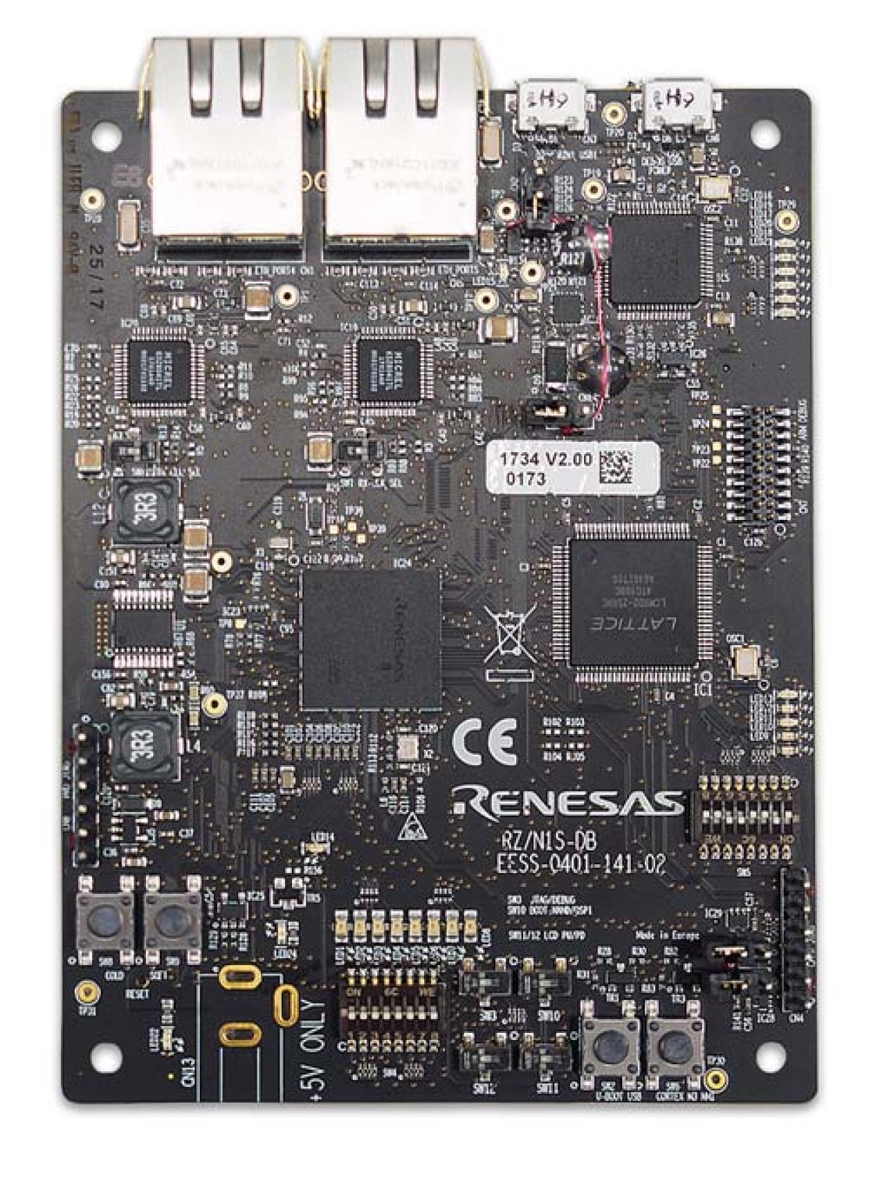 CONNECT IT! ETHERNET RZ/N - RZN1S CPU Board