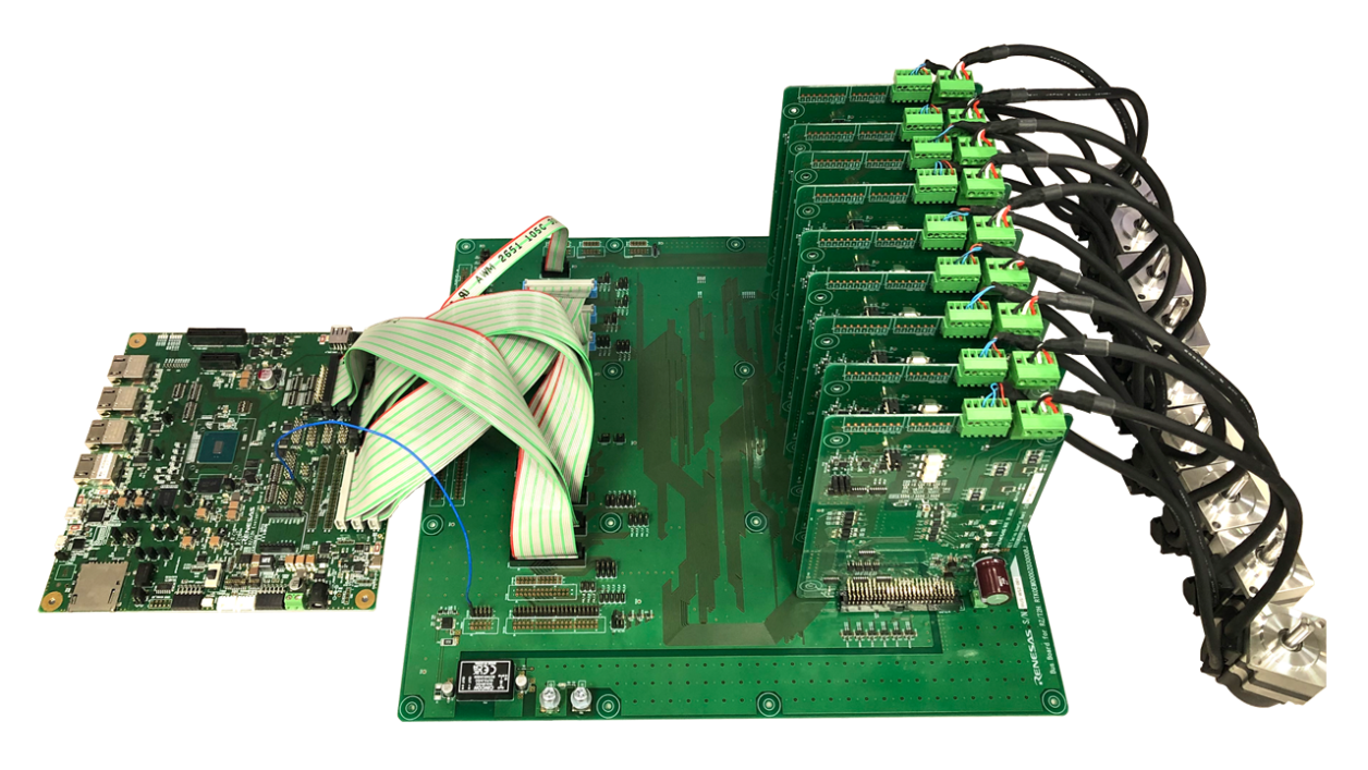 RZ/T2H 9 轴电机控制参考设计