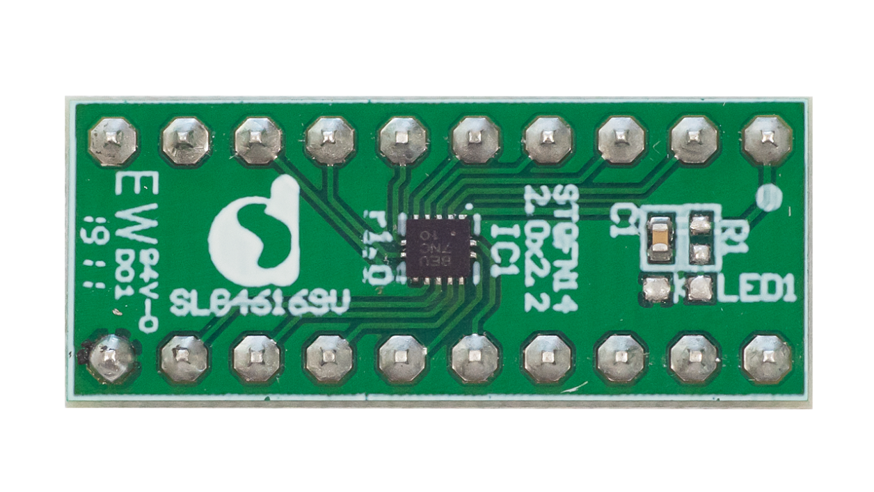 SLG46169V-DIP Evaluation Board - Top