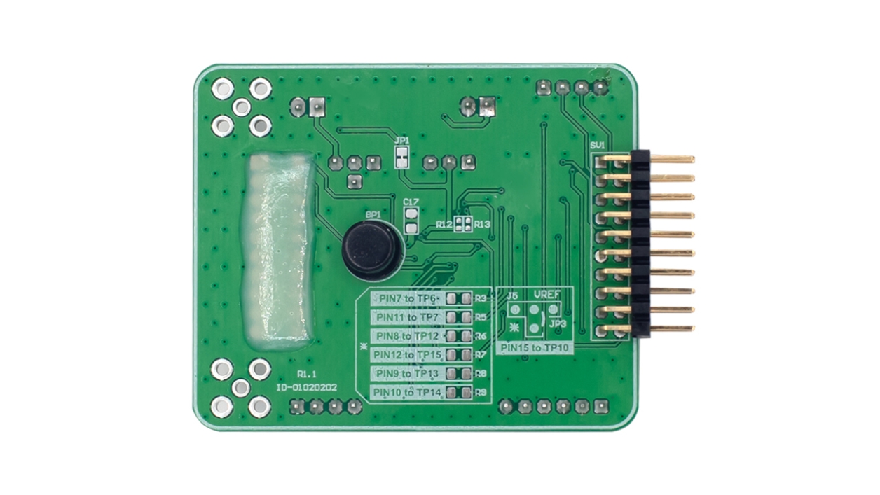 SLG47011V-EVB 评估板 - 底视图