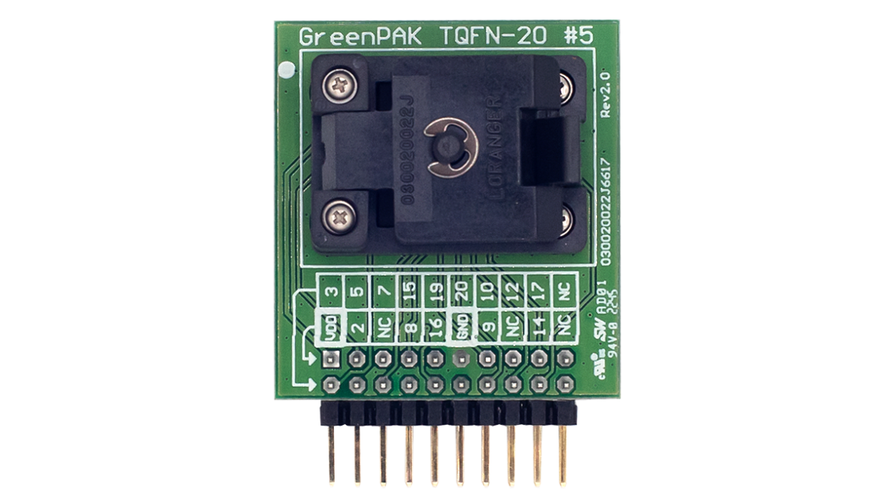 SLG47104V-SKT 插座适配器 - 正面