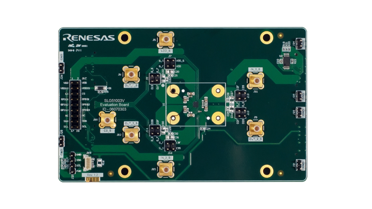 SLG51003V-EVB Power GreenPAK 评估板 - 正面