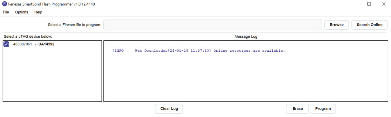 SmartBond™ Flash Programmer 