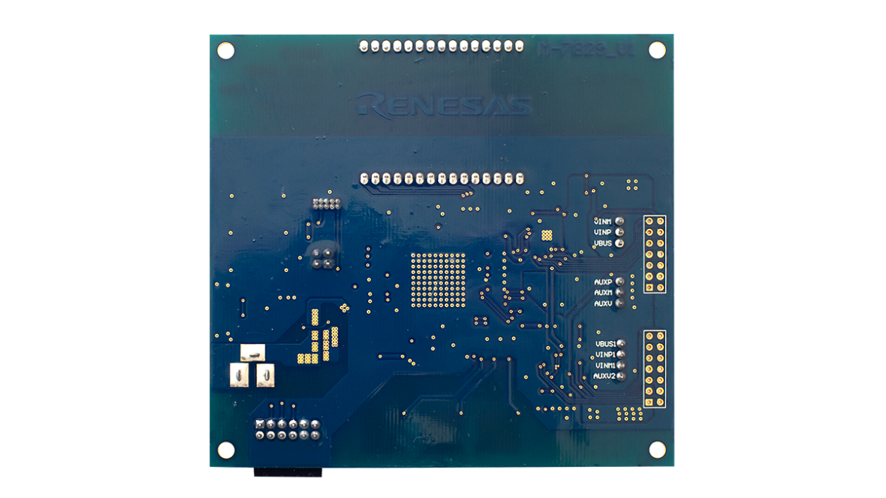 US110-420RECEVZ 开发板 - 底视图