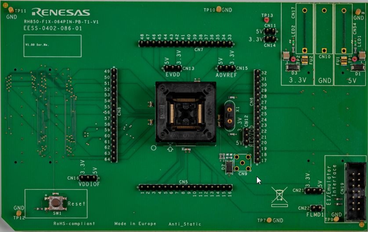 Y-RH850-F1X-064PIN-PB-T1-V1