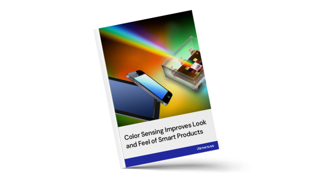 Ambient light color sensing whitepaper cover.