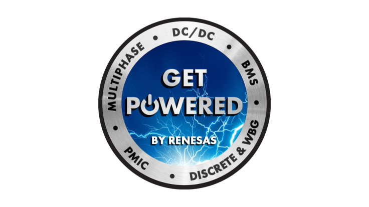 Get powered by renesas badge.
