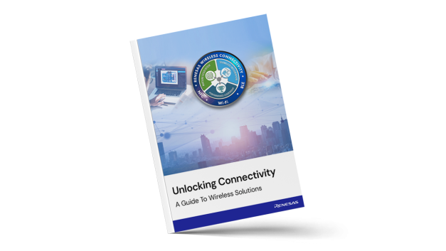 E-book cover for wireless connectivity guide to wireless solutions.