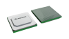 3D illustration featuring top and bottom views of FCBGA IC chip package with 1368 lead count.