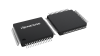 3D illustration featuring top and bottom views of LFQFP chip package with 64 lead count.