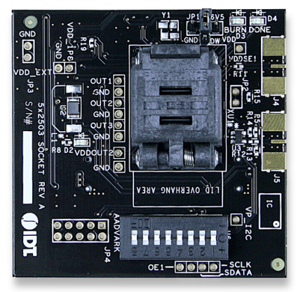 DEV5L2503 - Socket Board (top)