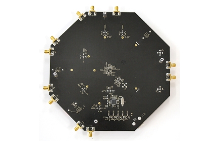 Programmable Clock Buffer Evaluation Board back view