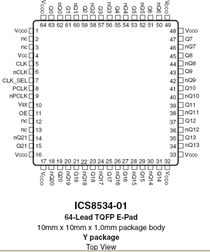 8534-01 - Pinout