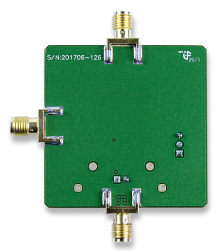 F1421/F1420 RF Amplifier Evaluation Board - Bottom