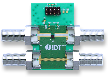 F2911EVBI - Evaluation Board (front)