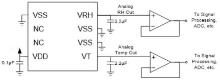 HS410x - Application Circuit