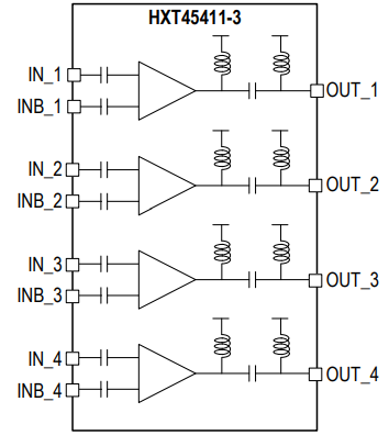 HXT45411-3 - Block Diagram