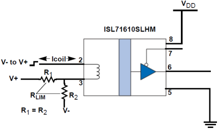 ISL71610SLHM - Single-Ended Configuration