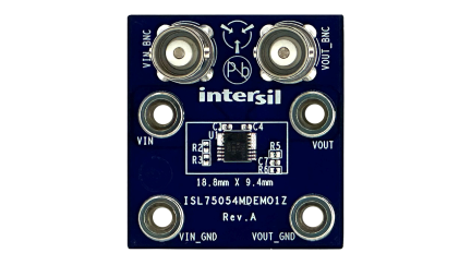 ISL75054MDEMO1Z Demonstration Board - Top