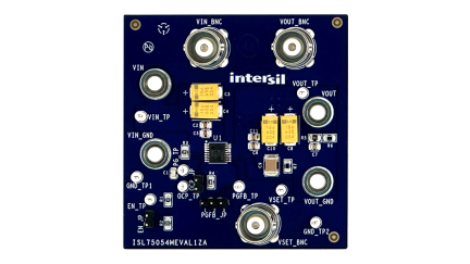 ISL75054MEVAL1ZA Evaluation Board - Top