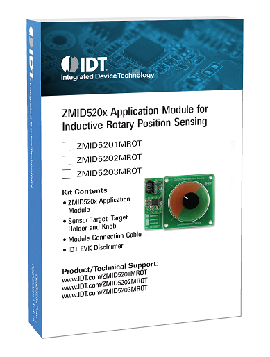 ZMID520x Inductive Rotary Position Sensing Modules - Kit Box