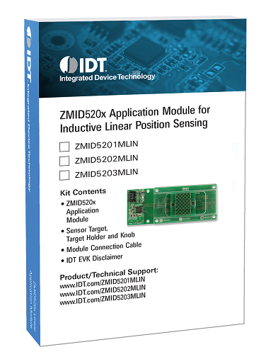ZMID520x Inductive Linear Position Sensing Modules - Kit Box