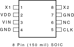 MK3727H - Pinout
