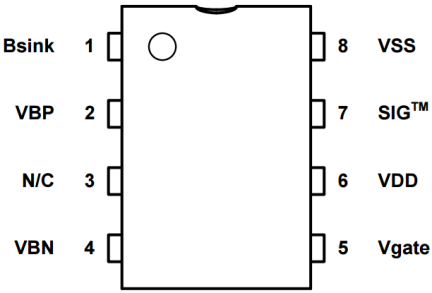 ZSC31010 - Pinout