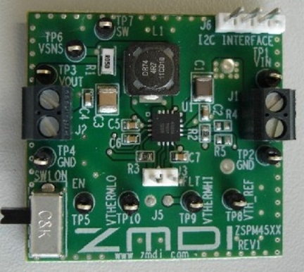 ZSPM4551KIT - Evaluation Kit (Top View)
