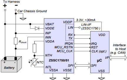 ZSSC1750 - Application Circuit