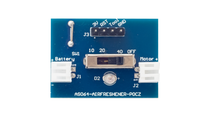 AS064-AIRFRSHNRREFZ Reference Design Board - Bottom