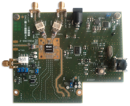 DAC1658D-53D_Evaluation-Demo Board-topview