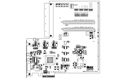 EB12T3G2 Figure for 89KTPES12T3G2 Eval Board
