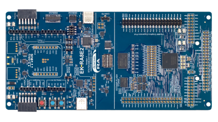 EK-RA8E2 Evaluation Board - Top