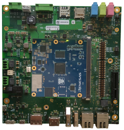 RZ/V2L Vision AI Platform Reference Design Board