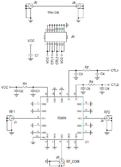 F2970EVBI - Evaluation Kit Application Circuit Diagram