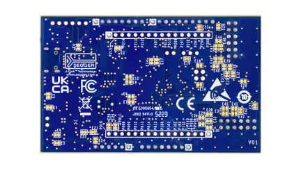 Fast Prototyping Board for RA0E1 - Back