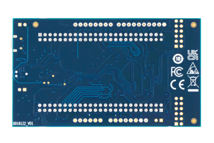 RA6E1 Fast Prototyping Board Back