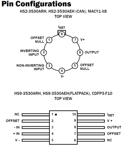 HS-3530AEH_HS-3530ARH Functional Diagram
