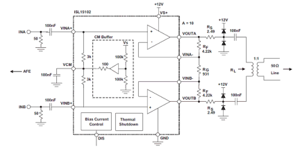 ISL15102 Functional Diagram