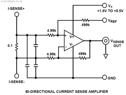 ISL28x30 Functional Diagram